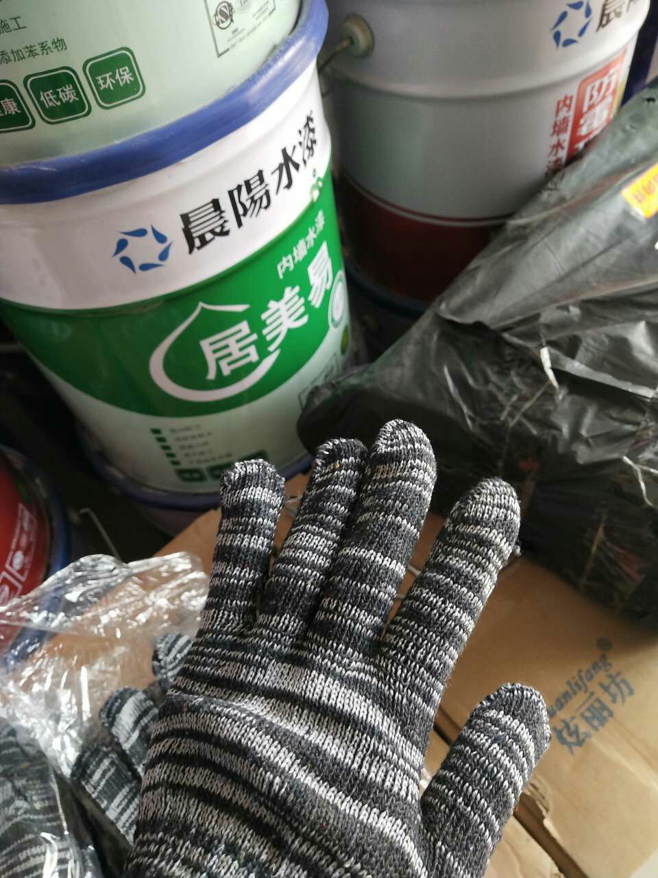 防蜂手套  棉线手套24双装线手套防滑耐磨棉纱手套劳动防护汽修