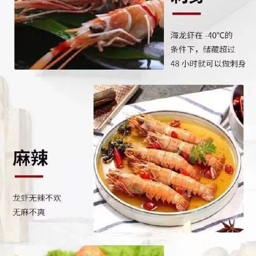 荣成市 深海海捕海龙虾