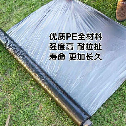 沭阳县银色地膜 除草地膜 防止病虫害保温保湿双色农用地膜