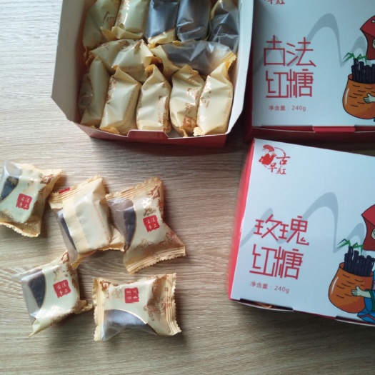 平果市 古法红糖:原味、玫瑰、桂花、老姜、桂圆红枣。