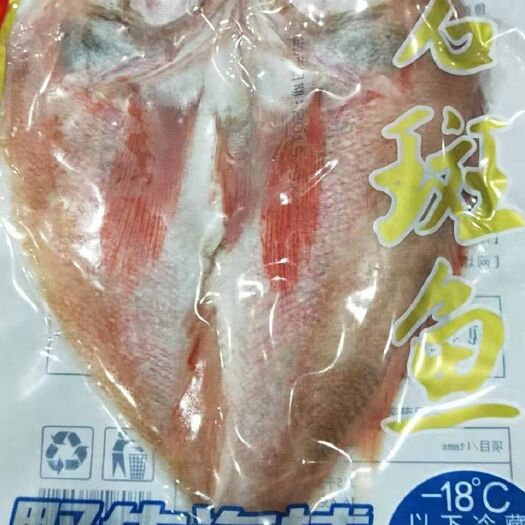 连云港红石斑鱼鲜冻包装红石斑鱼新鲜红石斑鱼现三去开背红石板鱼长寿鱼