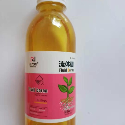 寿光市硼肥  肥料厂家直销流体硼250g/瓶 水果蔬菜补硼叶面喷施