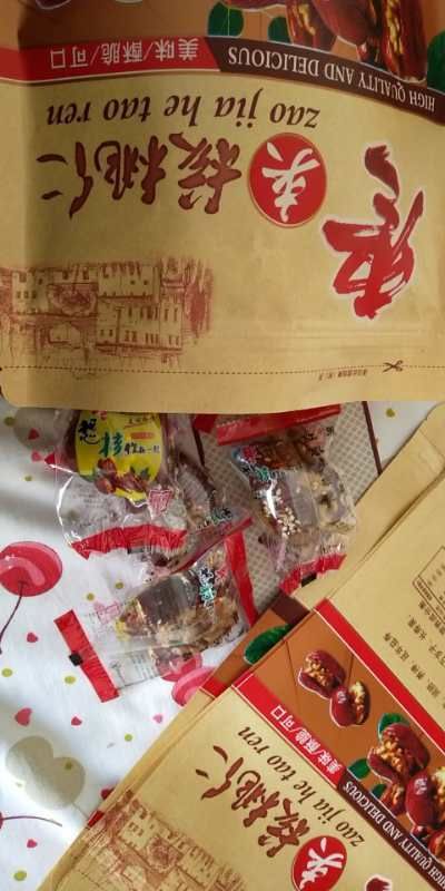 灵宝大枣 本产品采用，灵武长枣 天然蜂蜜 芝麻 新疆薄皮大核桃 制作