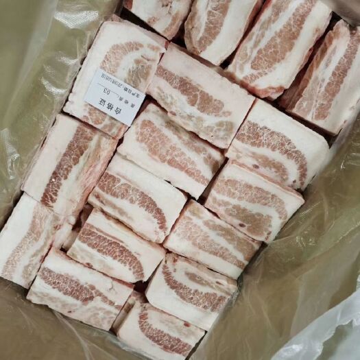 南京 猪肉块 冻大肉块 两种规格 80片/ 105片 一箱20斤