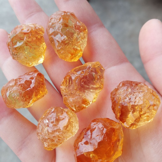随县黄桃胶  360°精修(1.0－2.0)大颗粒桃胶