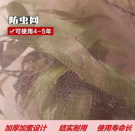 大棚防虫网专用加厚瓜果蔬菜40目农用5000s纯新料防虫网