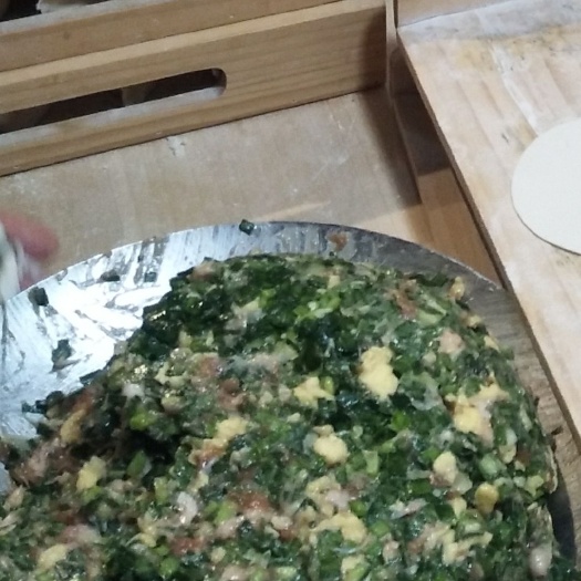 卢氏县饺子皮 于丁牌韭菜鸡蛋鲜肉饺，馅料新鲜，口味鲜美，爽滑弹口！