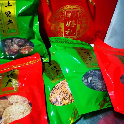 干猴头菇  【菌菇小礼包，黑木耳50g+猴头菇100g+茶树菇50g