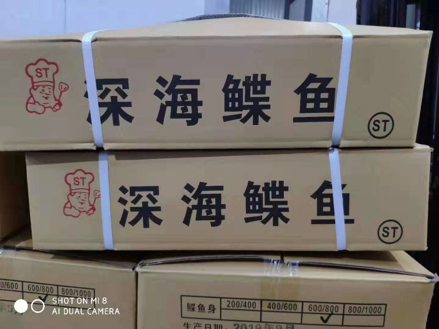  勘察加鲽鱼，比目鱼身，净重10公斤，一箱12条左右，