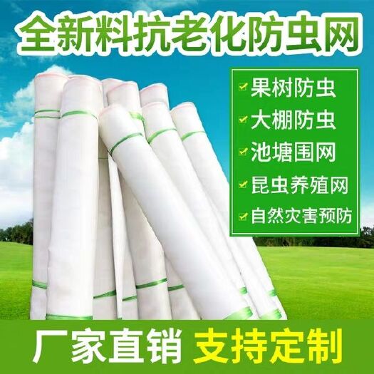 沭阳县防虫网大棚蔬菜果树果园尼龙防虫纱网青蛙养殖