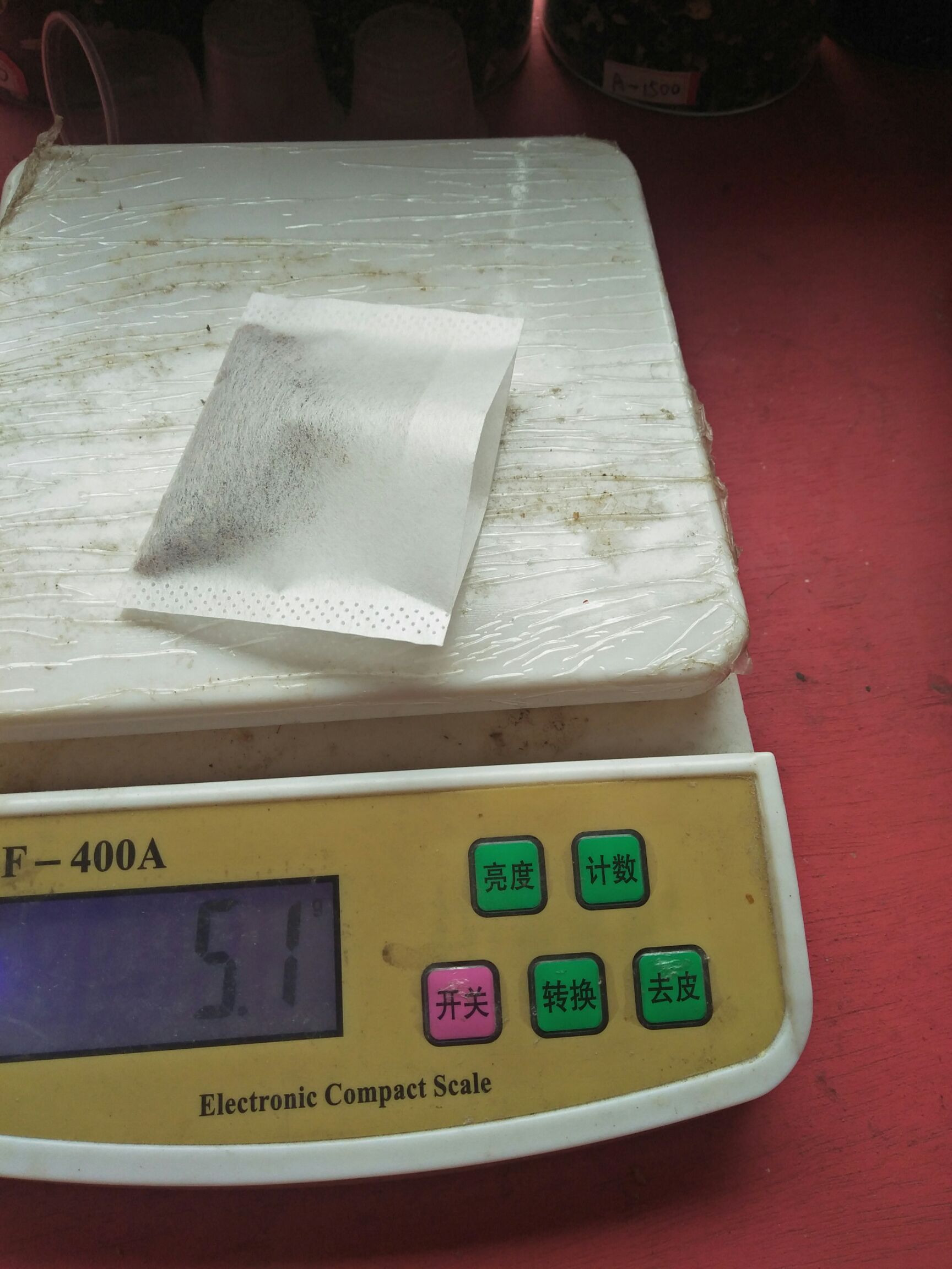  优质沙红苦荞茶，配有藏红花，绿茶，小袋装
