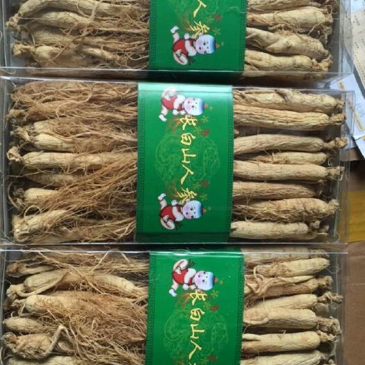 抚松县 足年长白山人参，生晒参，营养价值高，自己家加工，，无硫