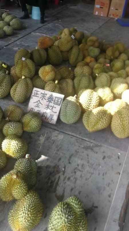  榴莲//普通消费者的水果餐