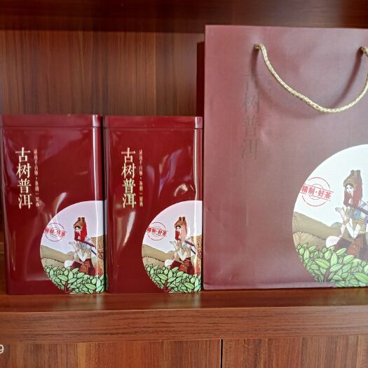 思茅 普洱古树桥木茶生长在源史生森林中的桥木树茶。年龄在。白年以上