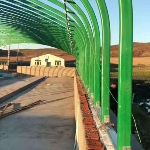 天津养殖大棚骨架 养殖专用温室大棚，冬暖夏凉，造价低廉，使用寿命
