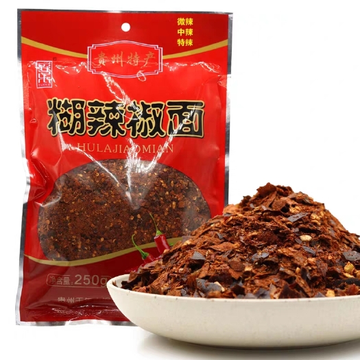 盘州市煳辣椒  柴火糊辣椒 香辣糊辣椒 袋装款500克