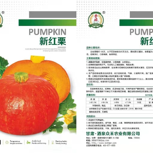 酒泉蜜本南瓜种子 品种多货源充足欢迎选购