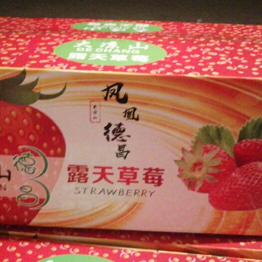 德昌县 大凉山德昌露天草莓