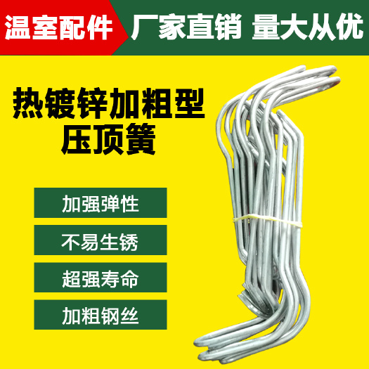 建德市 压顶簧大棚配件钢丝弹簧