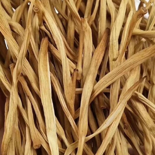 灵宝市大荔黄花菜原品全干金针菜无硫健康有机安全（不包邮）