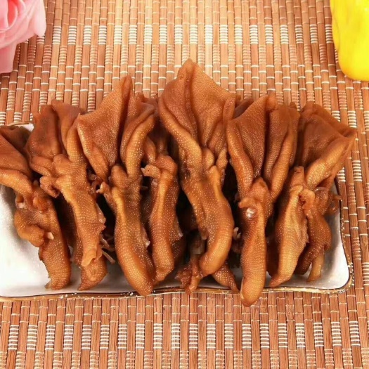 汕头卤鸭掌 潮汕卤味.潮汕无骨鸭爪 凉拌去骨鸭掌