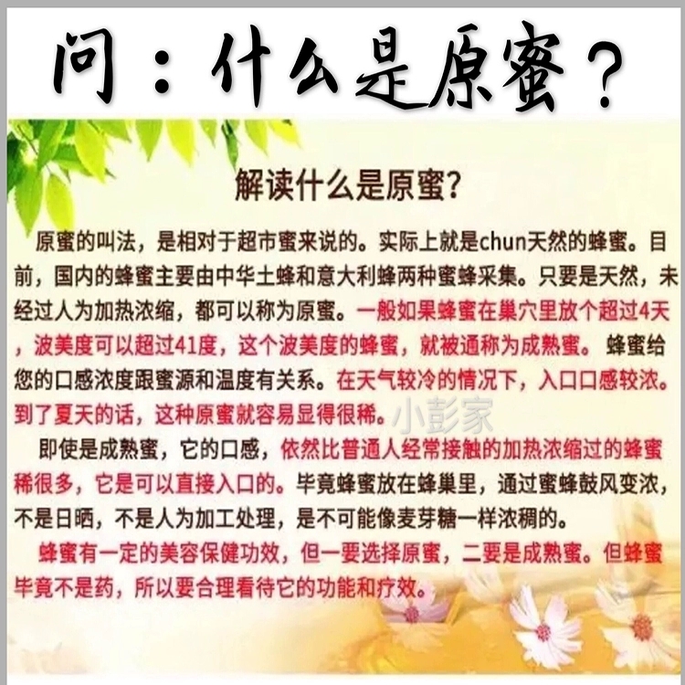 百花蜜 優(yōu)質(zhì)天然油菜花蜜