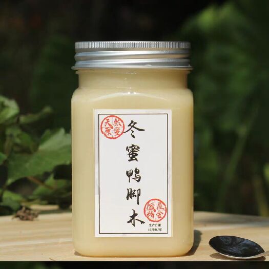 紫金县 蜂蜜鸭脚木冬糖结晶农家自产天然深山土蜂蜜正宗冬蜜2斤装