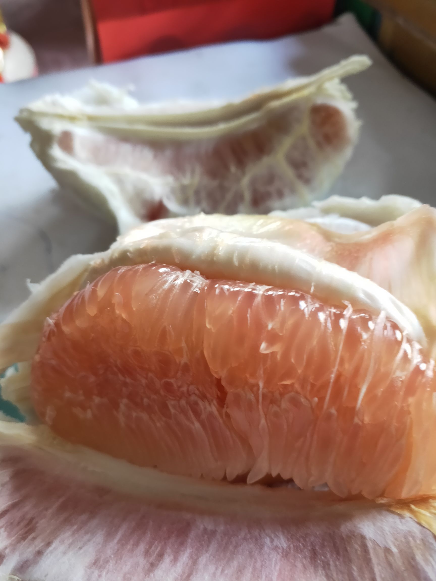 红肉蜜柚 汁液多，味道甜
