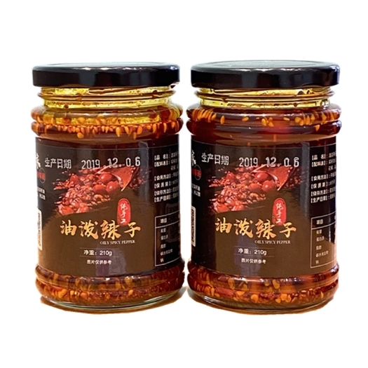 苍溪县 自制农家纯手工油泼辣子红油辣椒凉