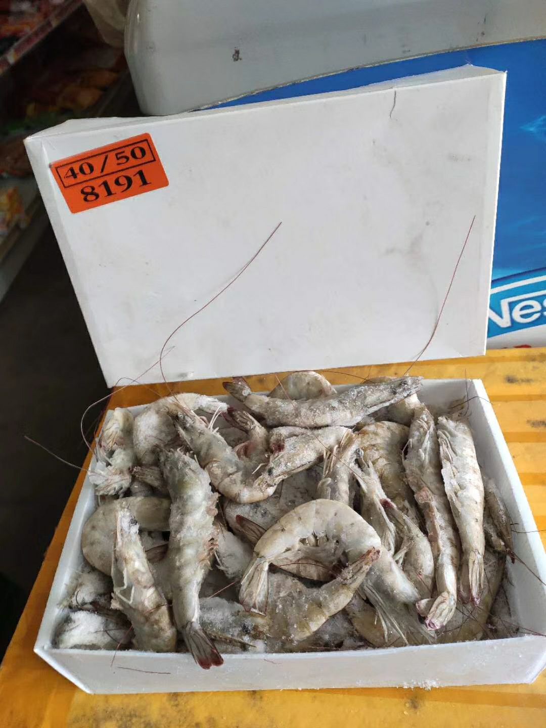 青岛海虾  青岛大虾白虾30-60各种型号