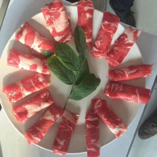 阳信县雪花牛肉  雪花肥牛，火锅食材