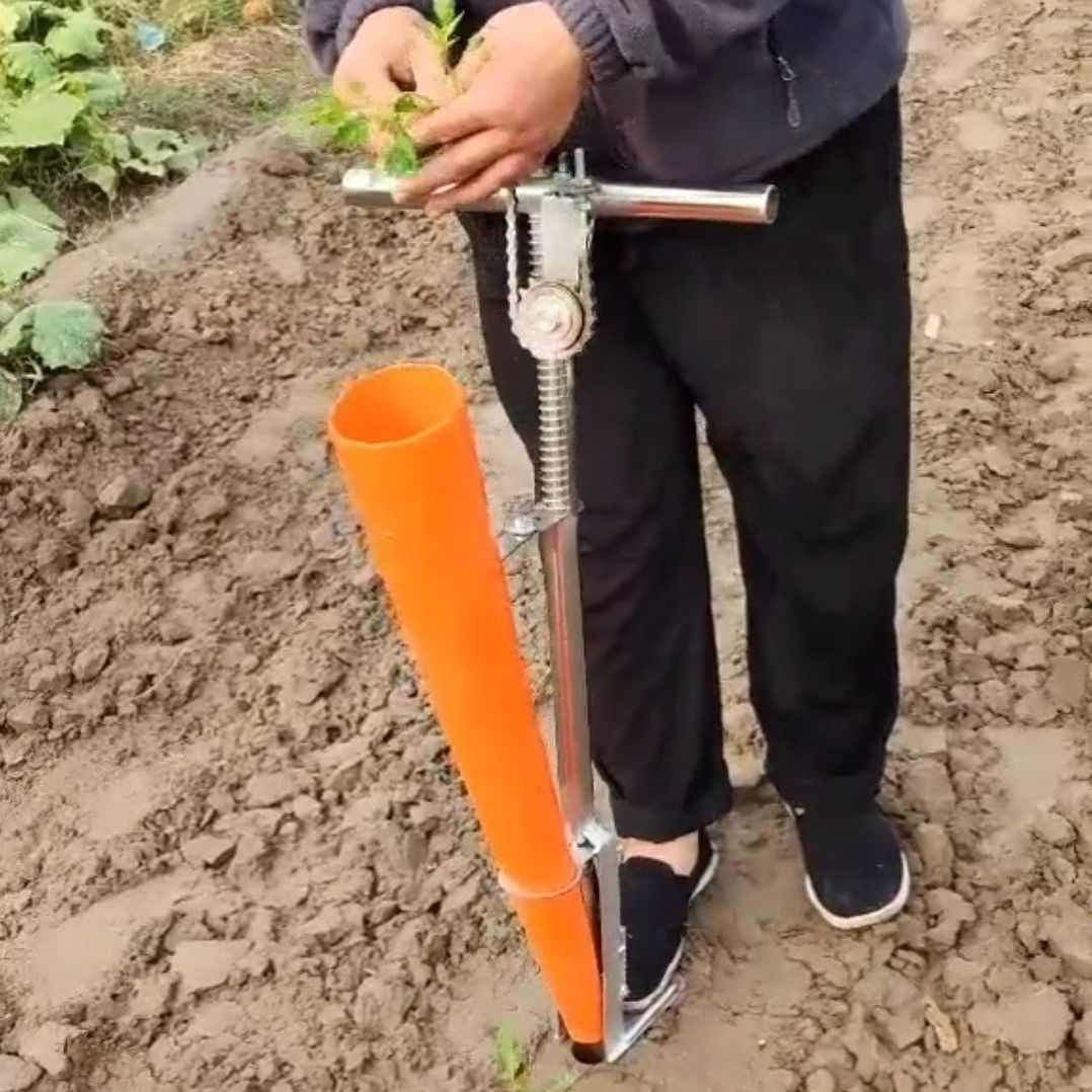 栽苗器移栽器辣椒播種器定植器種苗器種菜神器栽苗機大橋農具