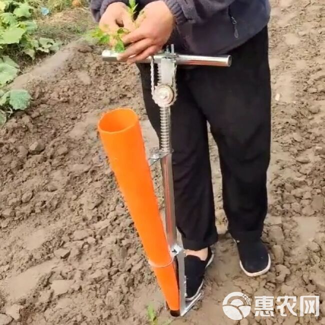 栽苗器移栽器辣椒播种器定植器种苗器种菜栽苗机大桥农具