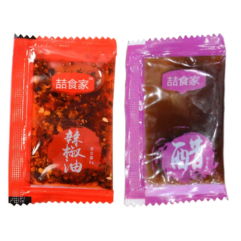  喆食家外卖辣椒油包小包香辣蘸饺子料辣椒油调料