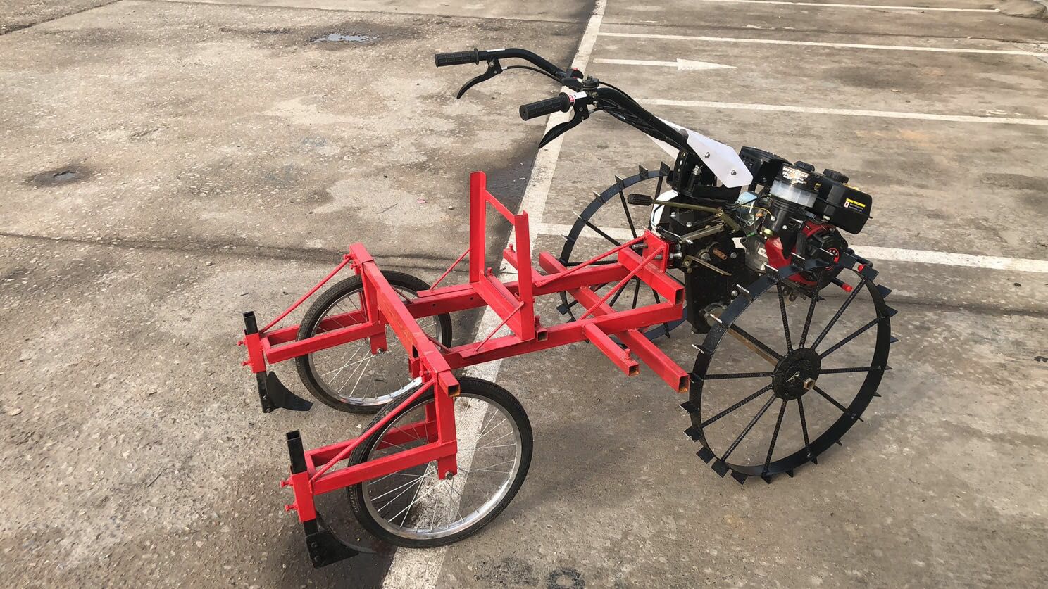 铺/盖膜机  自走式起垄铺膜机宽窄可调的覆膜机地膜覆盖机打药