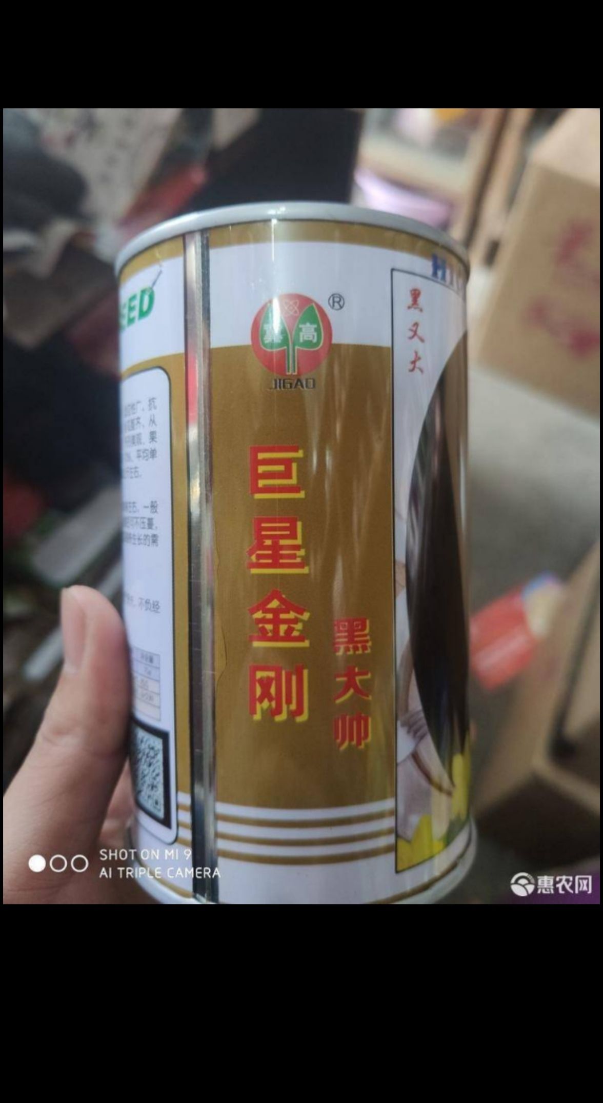  巨星金刚  （黑大帅）西瓜种子，抗病抗重茬，糖高，产量高