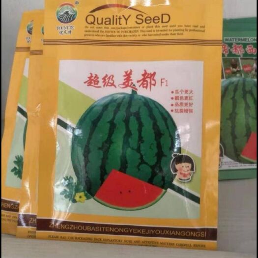 夏邑县 美都西瓜种子   抗病抗重茬   口感超级好