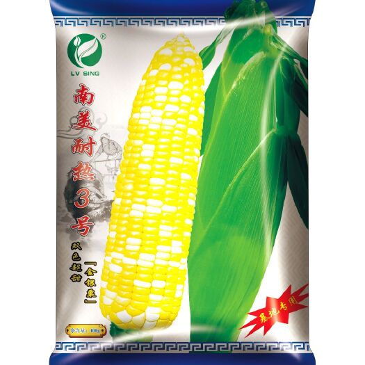 湛江 南美耐热3号金银粟黄白双色超甜玉米种子 水果玉米种子