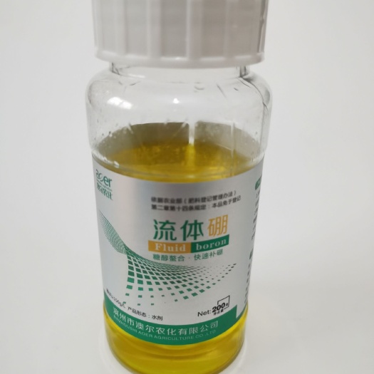 寿光市糖醇硼 正品流体硼易吸收保花保果增产膨果防裂新型高效内吸强吸收快抗病
