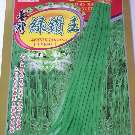 扶沟县油青豆角种子 ~中早熟产不易早衰，耐热耐寒亩产高每株100条