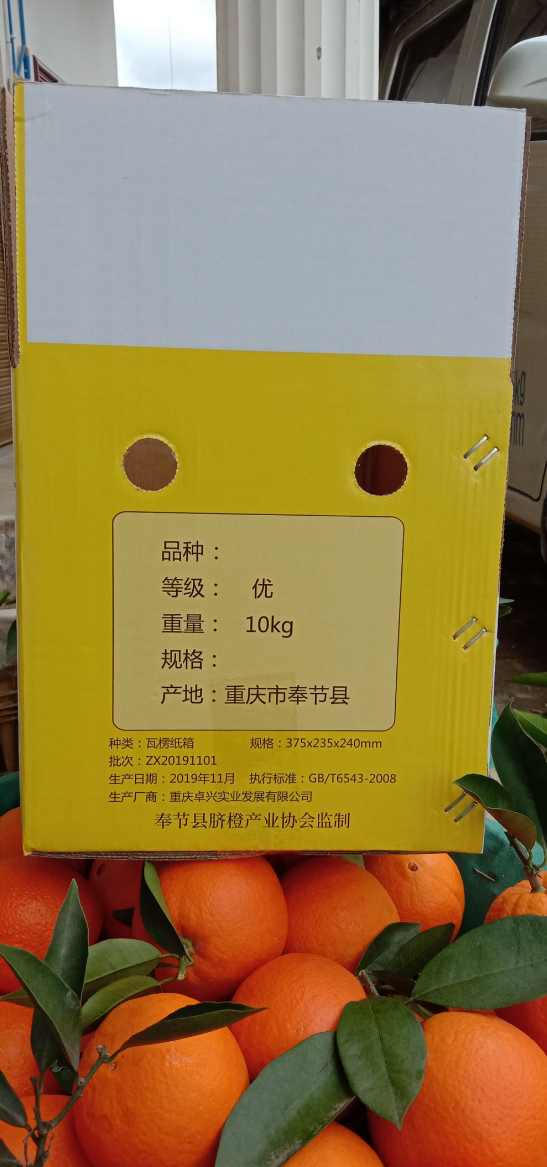 优质奉节脐橙批发零售电商微商直供社区团购一件代发