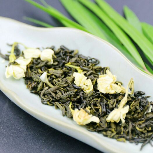 仁寿县 一级花茶茉莉花茶散装茶叶浓香玉兰炒青茶奶茶原料饭馆茶楼用茶