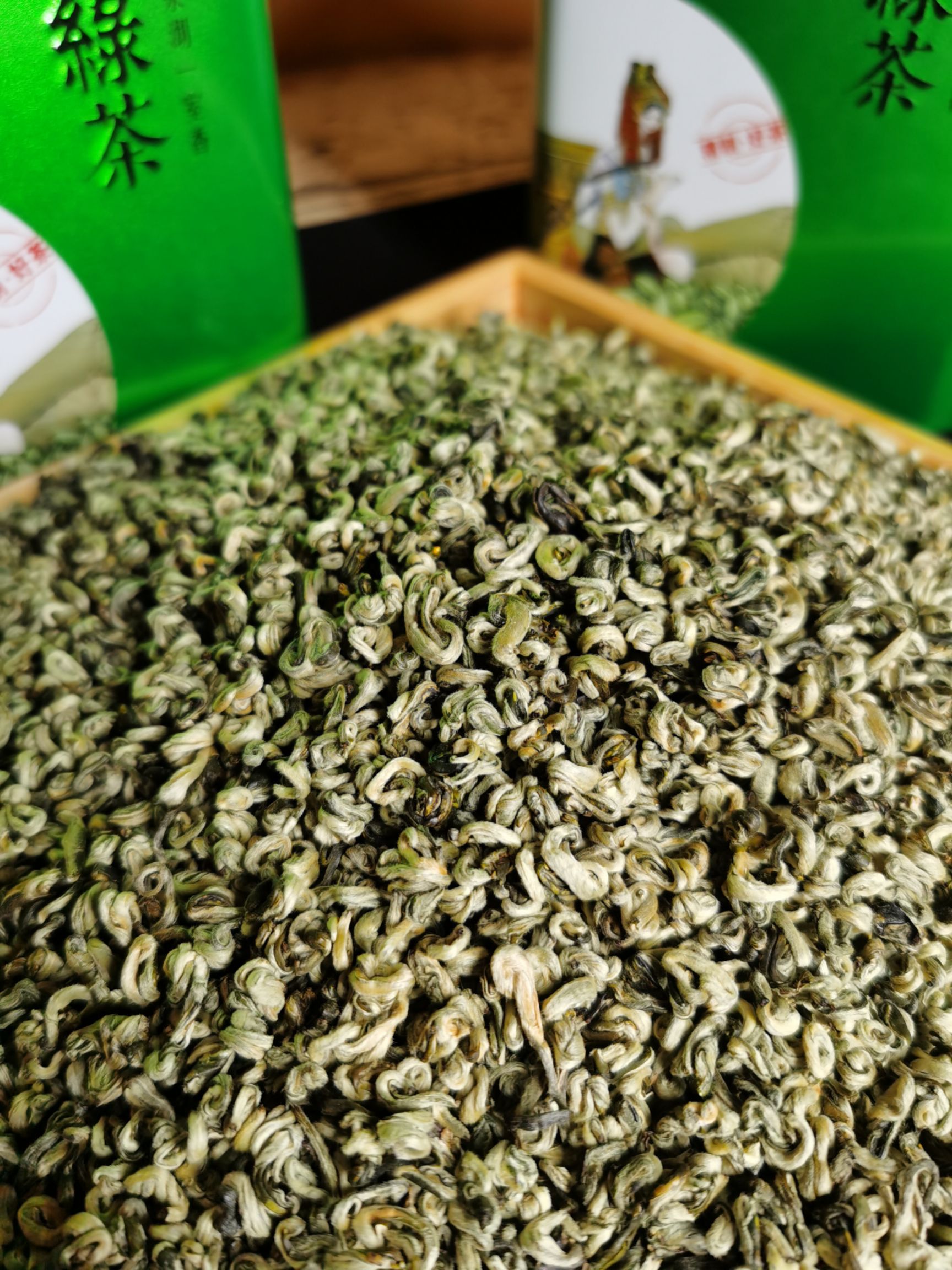 碧螺春茶 单芽玉螺 单芽绿茶 特级