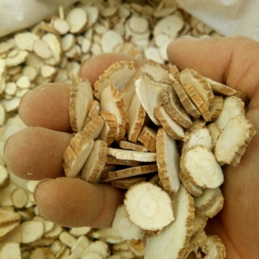 亳州 白芷片，中统货，有硫，六号筛，8.5公斤，去年新货