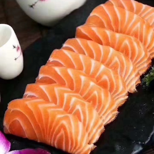 连云港三文鱼新鲜刺身中段即食生鱼片日料拼盘冷冻冰鲜辅食鲑鱼