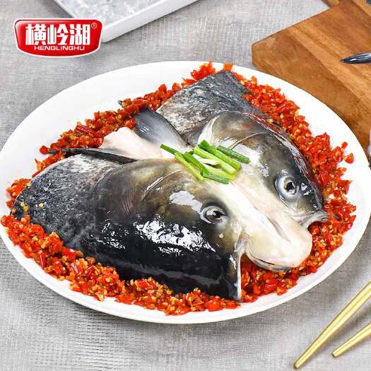 湘阴县雄鱼 剁椒鱼头，通过绿色食品认证，液氮急冻，保留最鲜美的味道