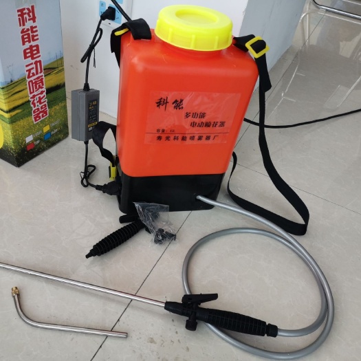 寿光市电动喷花授粉器 多功能电动（锂电池）作物授粉：雾化细腻均匀