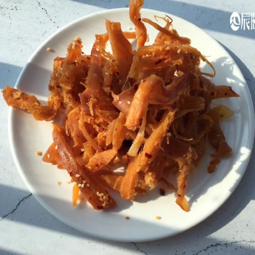 三亚 正宗鱿鱼丝香辣口味400g，2包X200g