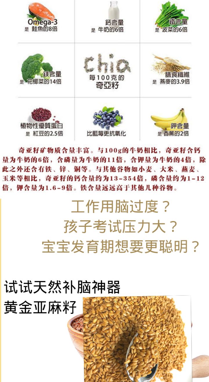 黃金谷物亞麻籽棕亞麻籽黃金亞麻籽炒熟直接吃熬粥打豆?jié){打粉包