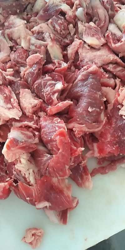 阳信县牛碎肉   牛刮骨肉  纯干无水  厂家直销  做馅